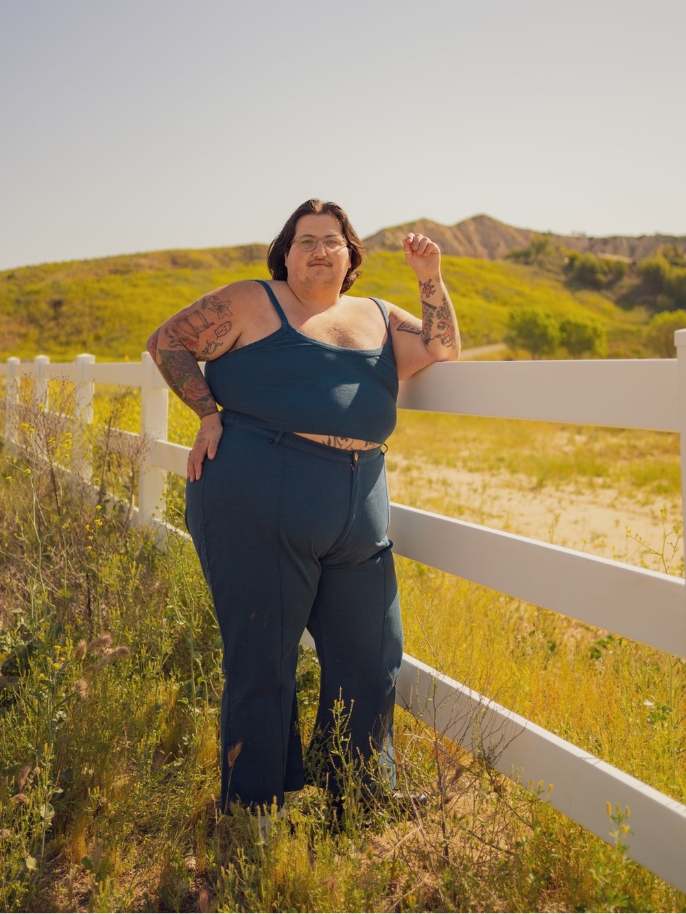 Big Bud Press Western Pants in Lagoon